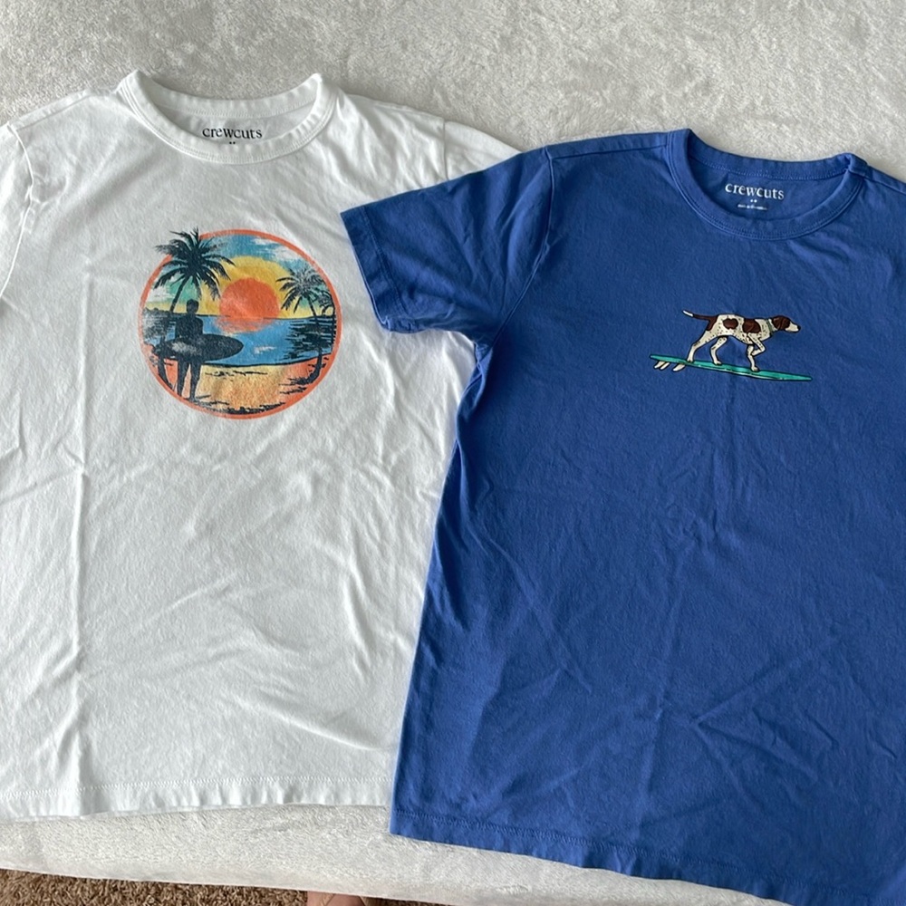 JCrew 2 boys tshirts NWOT